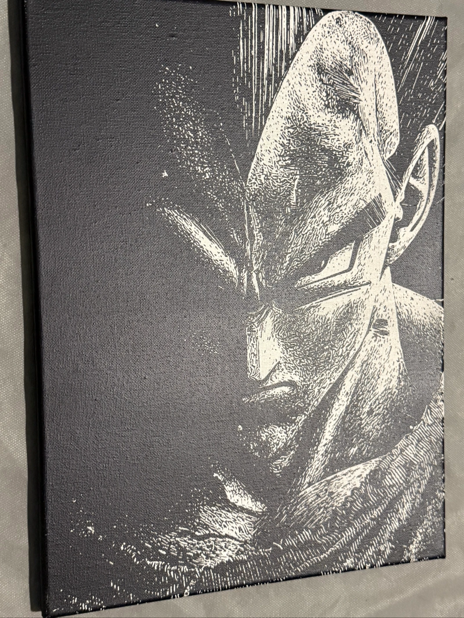 dragon ball z vegeta canvas board 30x40cm – photo 4